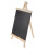 1Pc Wood Chalkboard Mini Blackboard Sign Durable Black Message Board 1