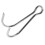 Crochet Double Acier Inoxydable Argent Durable Portable 8