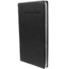 Porte-Cartes Noir Livre D'affaires Résistant Et Portable