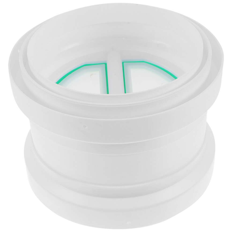 White Pvc Air Vent Duct Connector Backflow Preventer For Hvac 3102584466924