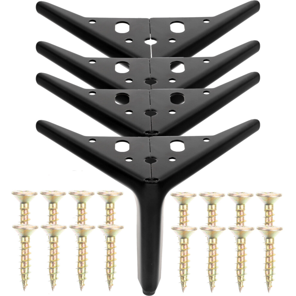 4Pcs Heavy Duty Steel Furniture Support Feet For Sofa Cabinet Bed 3073319712848