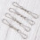 10Pcs Silver Metal Hooks for Sewing Wind Chimes and Clothing Use 4