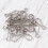 10Pcs Silver Metal Hooks for Sewing Wind Chimes and Clothing Use 9