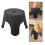 Durable Black PP Step Stool for Toddlers Non-Slip Home Foot Stool 7