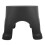 Durable Black PP Step Stool for Toddlers Non-Slip Home Foot Stool 9