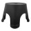 Durable Black PP Step Stool for Toddlers Non-Slip Home Foot Stool 4