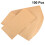 100Pcs Retro Kraft Paper Envelopes Khaki Classic Storage for Letters 10