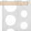 Fruit Diameter Measurement Ruler White 1pack 9.3x3.3x0.2in 11