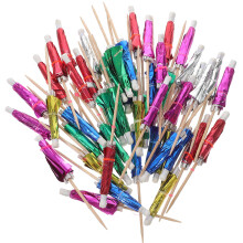 50Pcs Hawaiian Cocktail Sticks Cake And Fruit Picks Party Favors