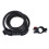 Black Bike Cable Lock 5 Digit Combination for Secure Cycling 3