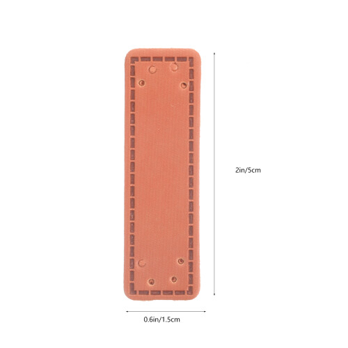 100pcs Blank Leather Label Leather Jacket Pu 1