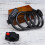 Black Bike Cable Lock 5 Digit Combination for Secure Cycling 7