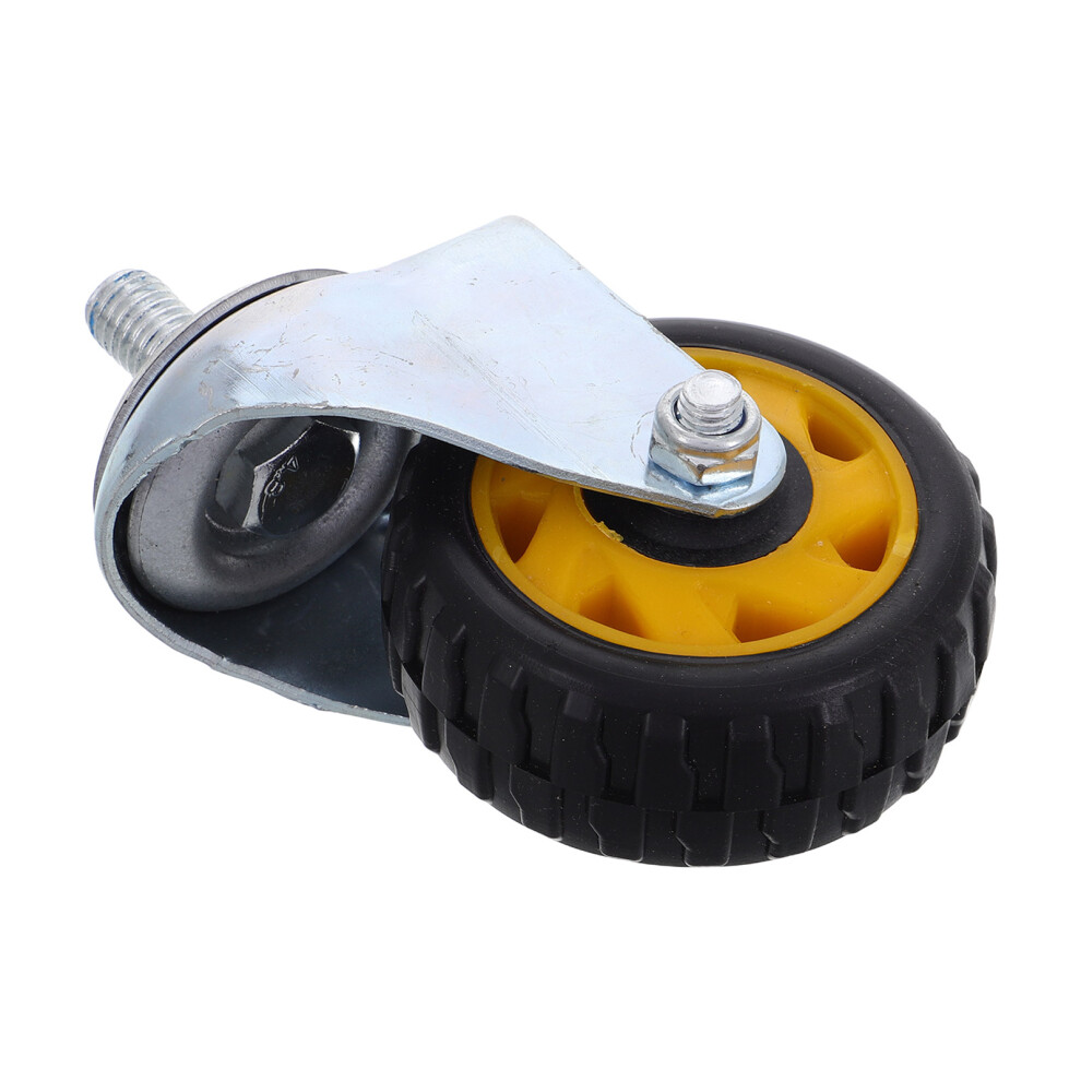 Reliable Iron Plastic Jack Caster Wheels For Garage Jack Use 3032903842309