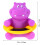 Paarse Baby Drijvend Bad Speelgoed 2