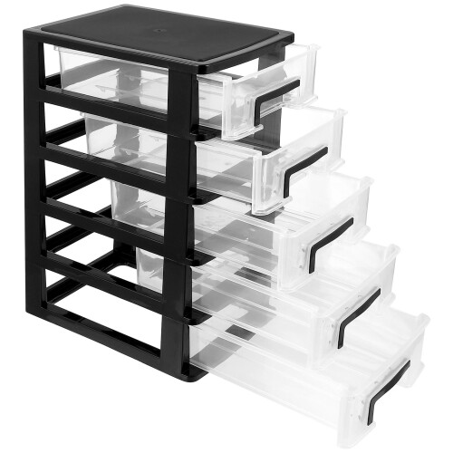 plastic storage drawer desk organizer for sundries and small items