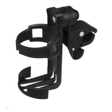 Black Plastic Baby Stroller Cup Holder Durable Portable Organizer
