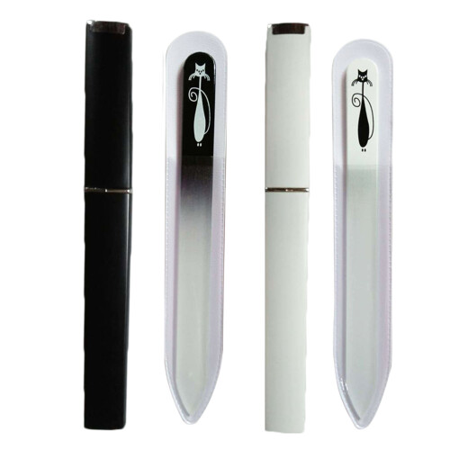 2Pcs Colored Nail Files Eco-Friendly Double-Sided Nail File Buffer
