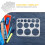 6 Pcs Tool Ruler Template Rewritable Turntable Painting Child 7