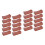 20 Pcs Wooden Chopstick Rest Wood Tableware 6