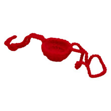 Red Woven Nose Guard Practical Outdoor Nose Mask for Mountain Climbing