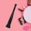 Portable Black Makeup Brush Dual-Ended Foundation Blending Tool 8
