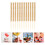 12pcs Practical Lollipop Sticks Party Dessert Sticks Diy Fruit Sticks 4