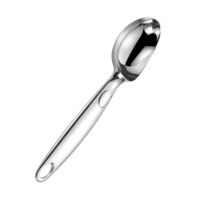 Small Ice Cream Scoop Spoon Shape Silver For Digging 1set