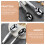 Small Ice Cream Scoop Spoon Shape Silver For Digging 1set 10
