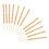 12pcs Practical Lollipop Sticks Party Dessert Sticks Diy Fruit Sticks 3