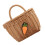Multi Plastic Woven Wall Hanging Basket for Kitchen Storage 5