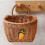Multi Plastic Woven Wall Hanging Basket for Kitchen Storage 6