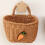 Multi Plastic Woven Wall Hanging Basket for Kitchen Storage 2