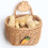 Multi Plastic Woven Wall Hanging Basket for Kitchen Storage 4
