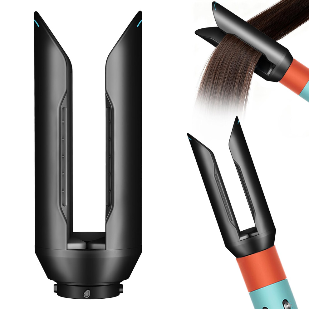 Black Attachment For Dyson Airwrap Hair Straightener Hs01 Hs05 Hs08 Nozzle With Fast Styling Antiscald