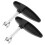2 Pcs Golf Shoe Tool Tools For Men Accessories Black 6