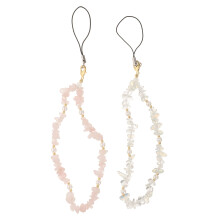 2Stk Bohemian Style Handy Kette Charm Acryldekoration