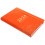 1Papiernotepad Agenda Orange Plan De Cours Usage Maison Simple 10
