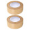 Waterproof Flatback Tape Khaki Perfect Adhesion For Packaging 1