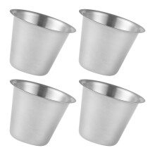 4 Pcs Condiment Containers Sauce Cup Small Cups For Sauces