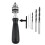 7pcs Set Hand Twist Drill Carbon Steel Drill Set Large 1