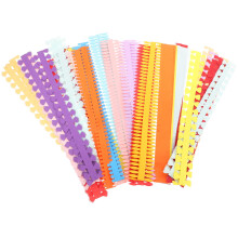 80Pcs Paper DIY Flowers Assorted Color for Creative Flower Crafts