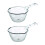 2Pcs Plastic Water Scoops Multipurpose Kitchen Water Spoons 1