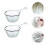 2Pcs Plastic Water Scoops Multipurpose Kitchen Water Spoons 4