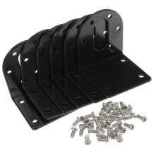 6St Gear Motor Montagesteun Universele Motorhouder Zwart Ijzer