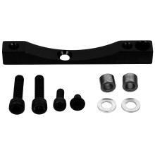 1Ensemble Bracket Adaptateur Conversion Frein À Disque Portable Noir
