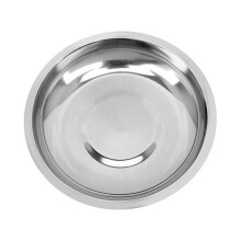 4pcs Stainless Steel Dipping Bowls and Appetizer Serving Plates, Rust Resistant Deep Wide Design