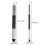 Masteelf 2 Pcs Back Plug Billiards Art Pen 14.50x1.20x1.20cm 3