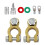 1Set Auto Batterijklemmen Koperen Snelsluiting Terminal Connector 1