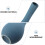 1Pc Blue Ceramic Flower Vase Simple Style Hydroponic Plants Container 8