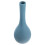 1Pc Blue Ceramic Flower Vase Simple Style Hydroponic Plants Container 3